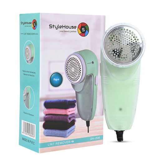StyleHouse Lint Remover for Woolen Clothes, Electric Lint Remover, Best Lint Shaver for Clothes (Honeydew Mint Green)