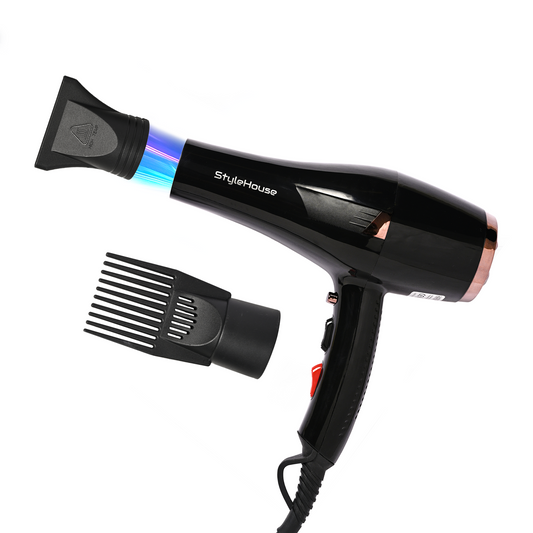 StyleHouse X9 Professional Hair Dryer for Women & Men, 2500 Watt, Long Cord, Hot and Cold Air
